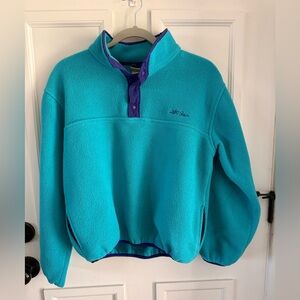 L.L. Bean Vintage Pullover Fleece